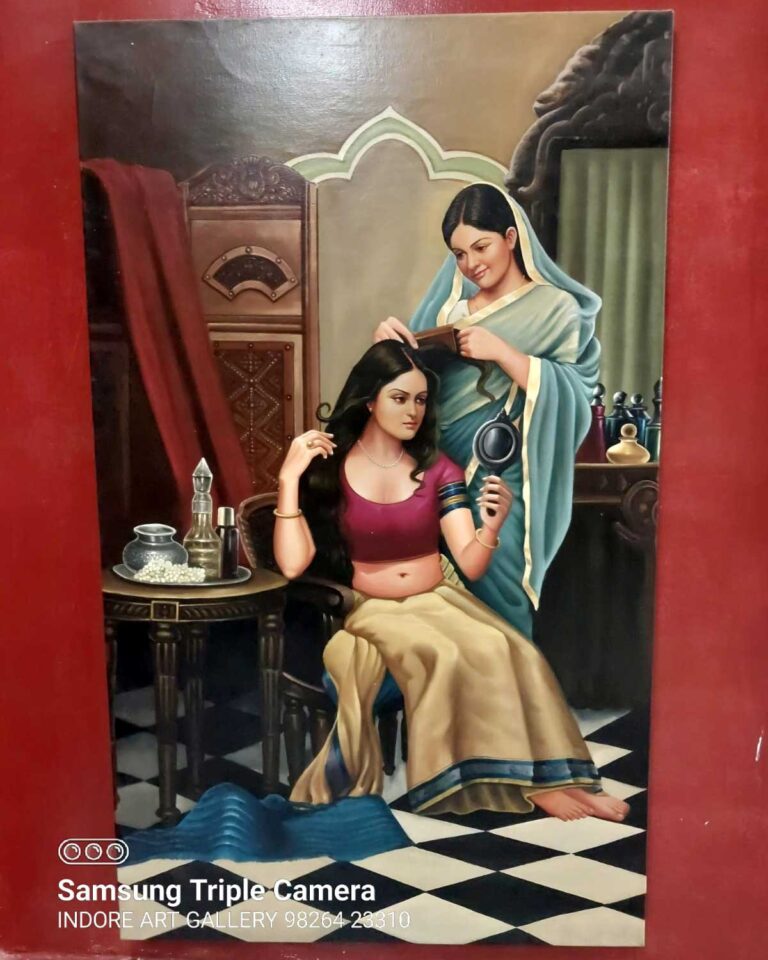 Canvas Painting By Indore Art Gallery